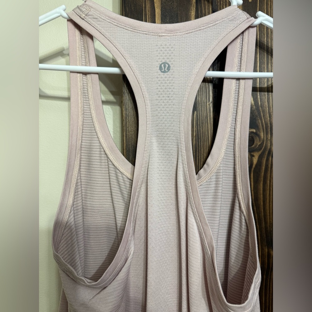 lululemon athletica Women's Beige pink  Racerback Tank top